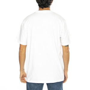 S/S Fun Run T-Shirt White / Red - Maglietta Girocollo Uomo Bianca I033986.1WZXX  CARHARTT WIP 