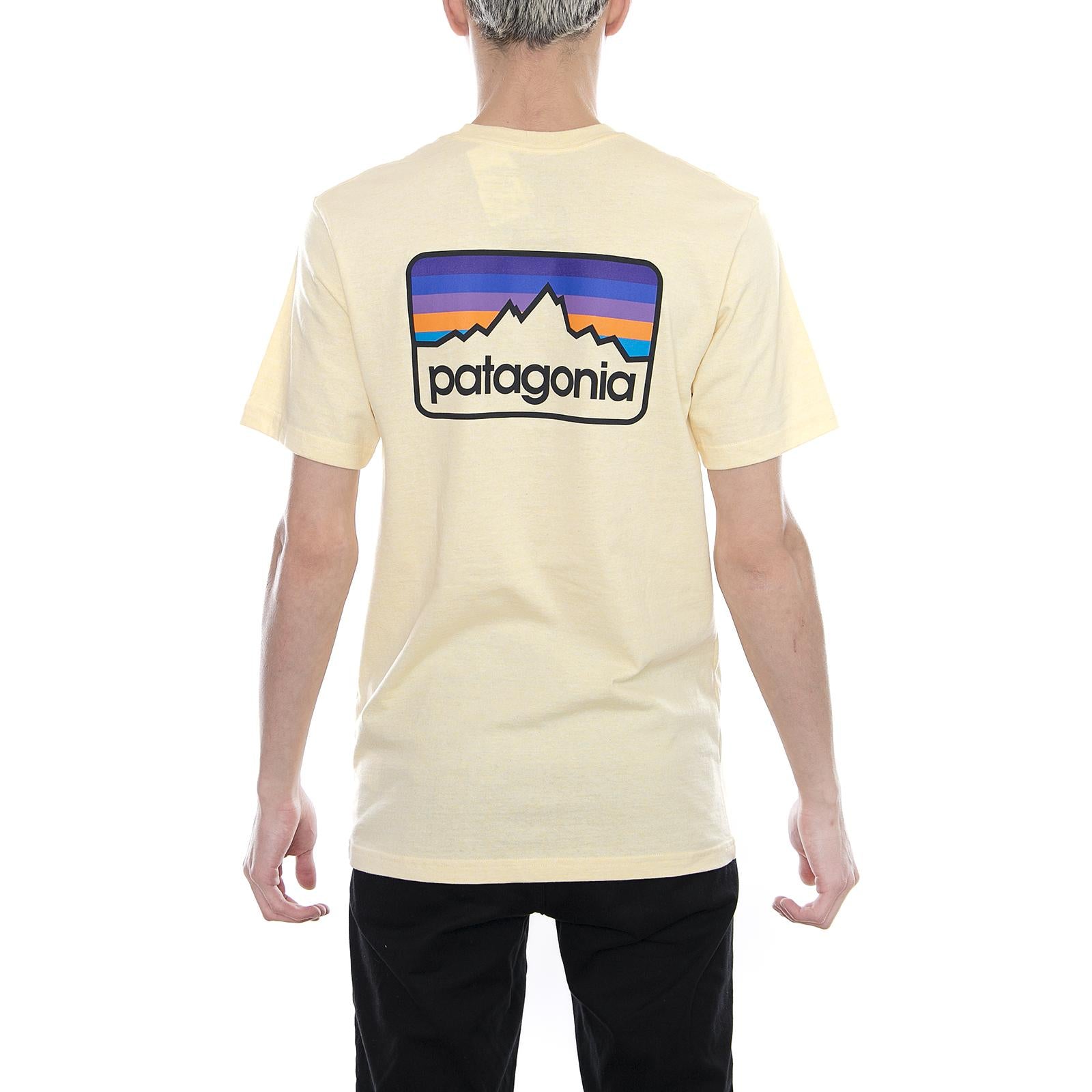 M s Line Logo Badge Responsibili-Tee Crest Yellow 39045-CSTY  PATAGONIA 