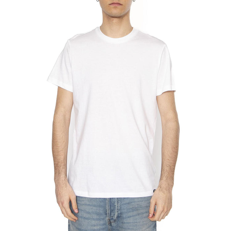 Twin Pack Crew White - Set da Due Magliette Girocollo Uomo Bianca e Nera 112117018  LEE 