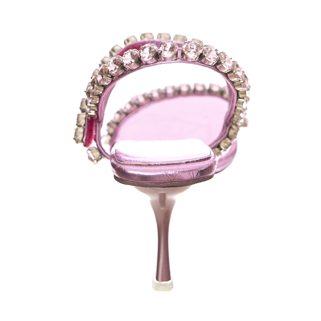 Saints Metallic Pink Pu - Sandali Donna Viola JCSJC-927-10-3-PIN  JEFFREY CAMPBELL 