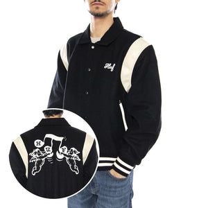Song Varsity Jacket Black - Giacca Uomo Nera JK00439 BLK HUF 