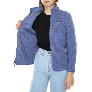 W's Retro Pile Jacket Current Blue - Giacca Invernale Donna Blu 22795-CUBL  PATAGONIA 