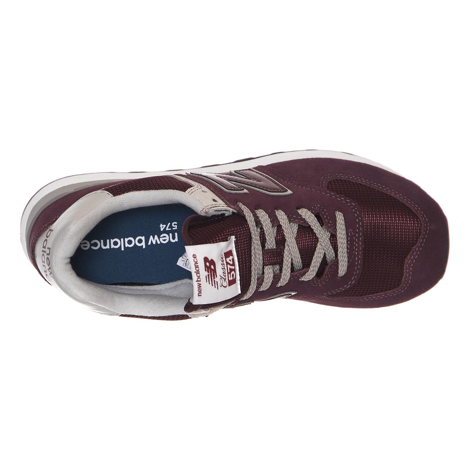 Lifestyle UOMO Suede/Mesh  BURGUNDY NBML574EGB  NEW BALANCE 