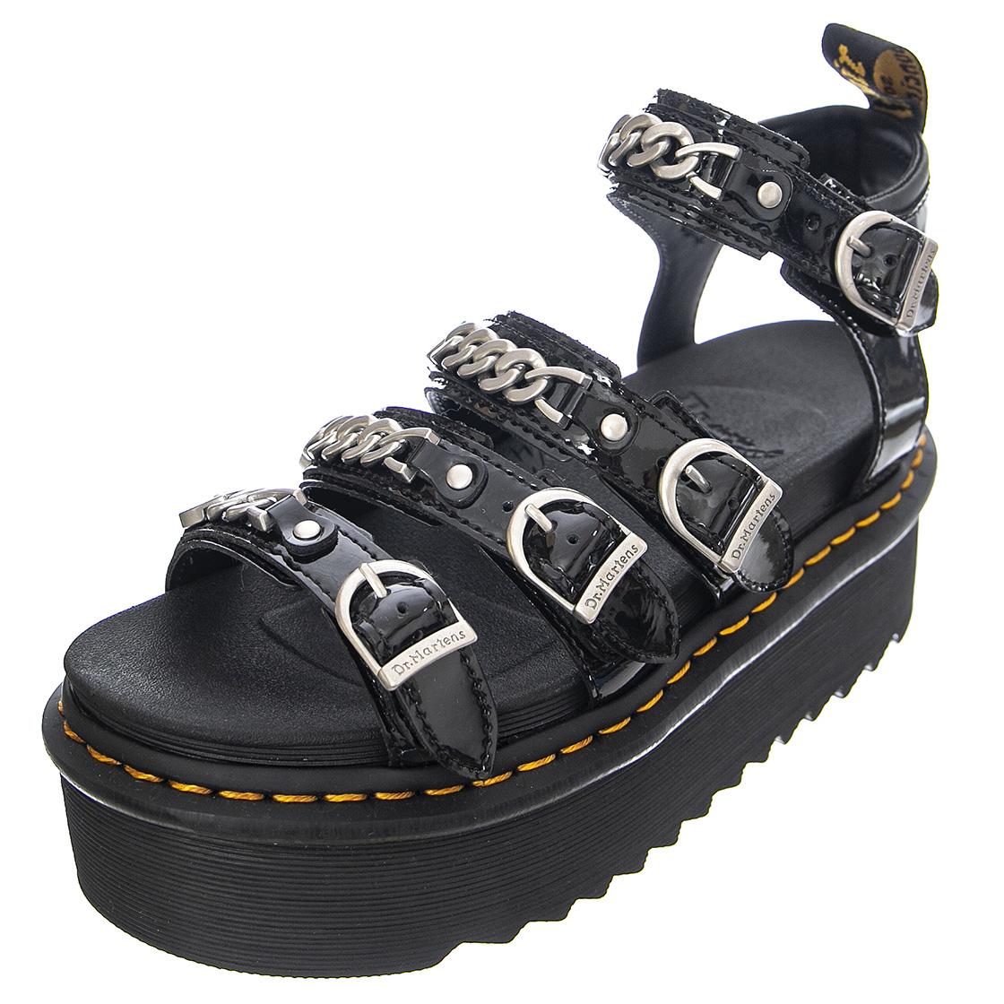 Blair II Quad Chain - Sandali Donna Neri UK 3 27262001  DR.MARTENS 