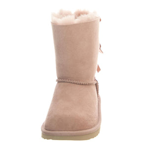 Bailey Bow II Rose Grey - Stivaletti Bambino Rosa UGKBLBOWRSGY1017394K  UGG 