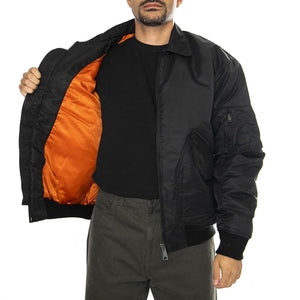Olten Bomber Black / Turmeric - Giacca Uomo Nera I032300.2EHXX  CARHARTT WIP 