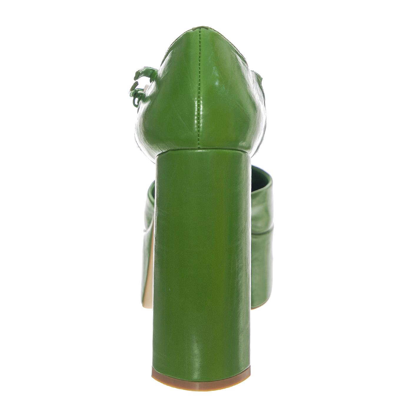 W' Leila Green Patent Pumps - Scarpe Décolleté Donna Verdi JCSR726PG-19-002-GRE  JEFFREY CAMPBELL 