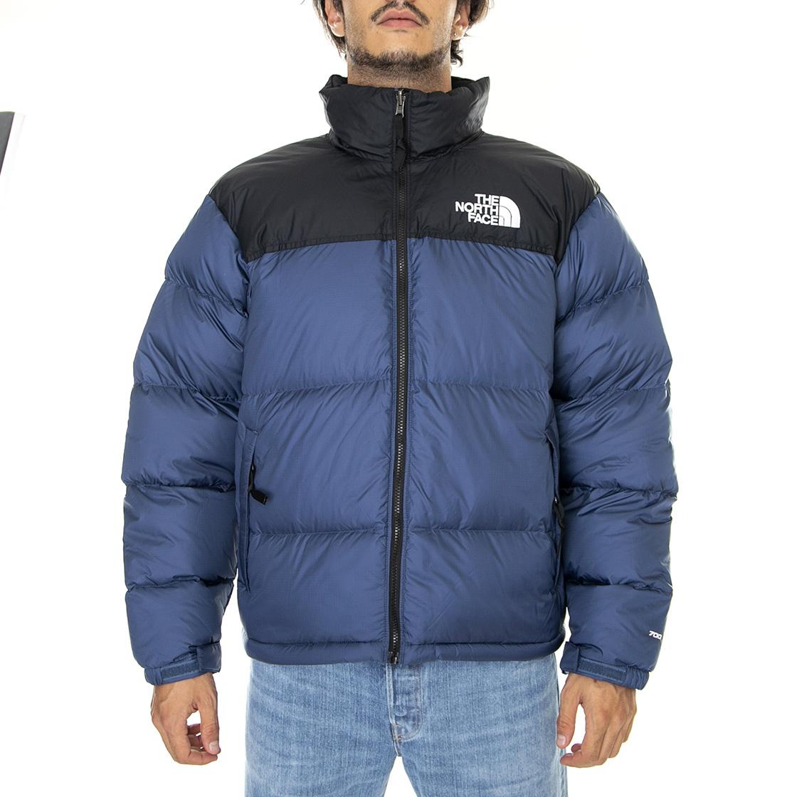 M 1996 Retro Nuptse Jacket Shady Blue - Giacca Invernale Uomo Blu / Nero NF0A3C8DHDC1  THE NORTH FACE 