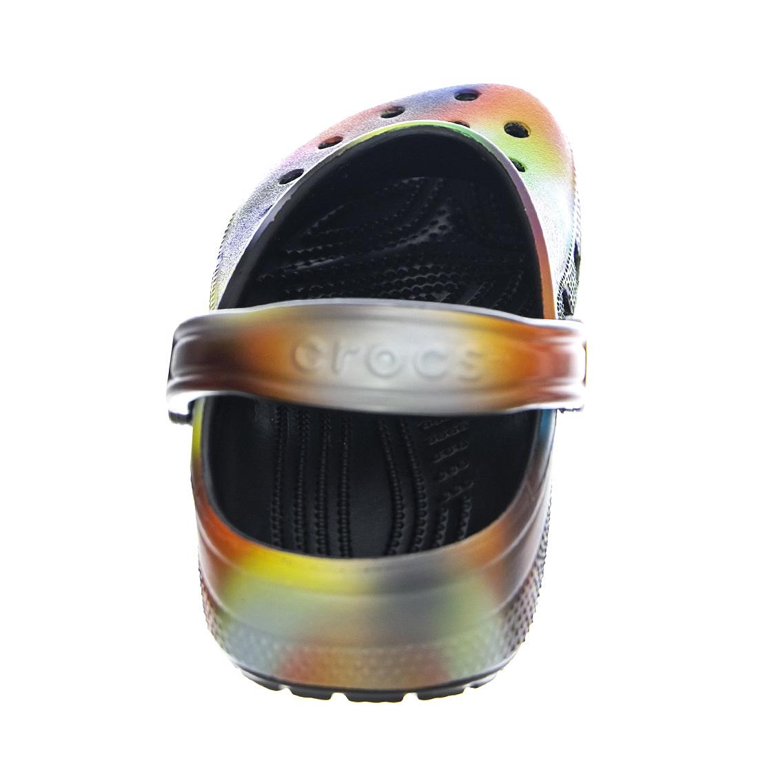 Classic Solarized Clog Black/Multi - Sandali Uomo Multicolore CR.207556-BKMI  CROCS 