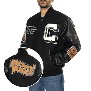 Brown Ducks Bomber Black / Black - Giacca Uomo Multicolore I033855.00EXX  CARHARTT WIP 