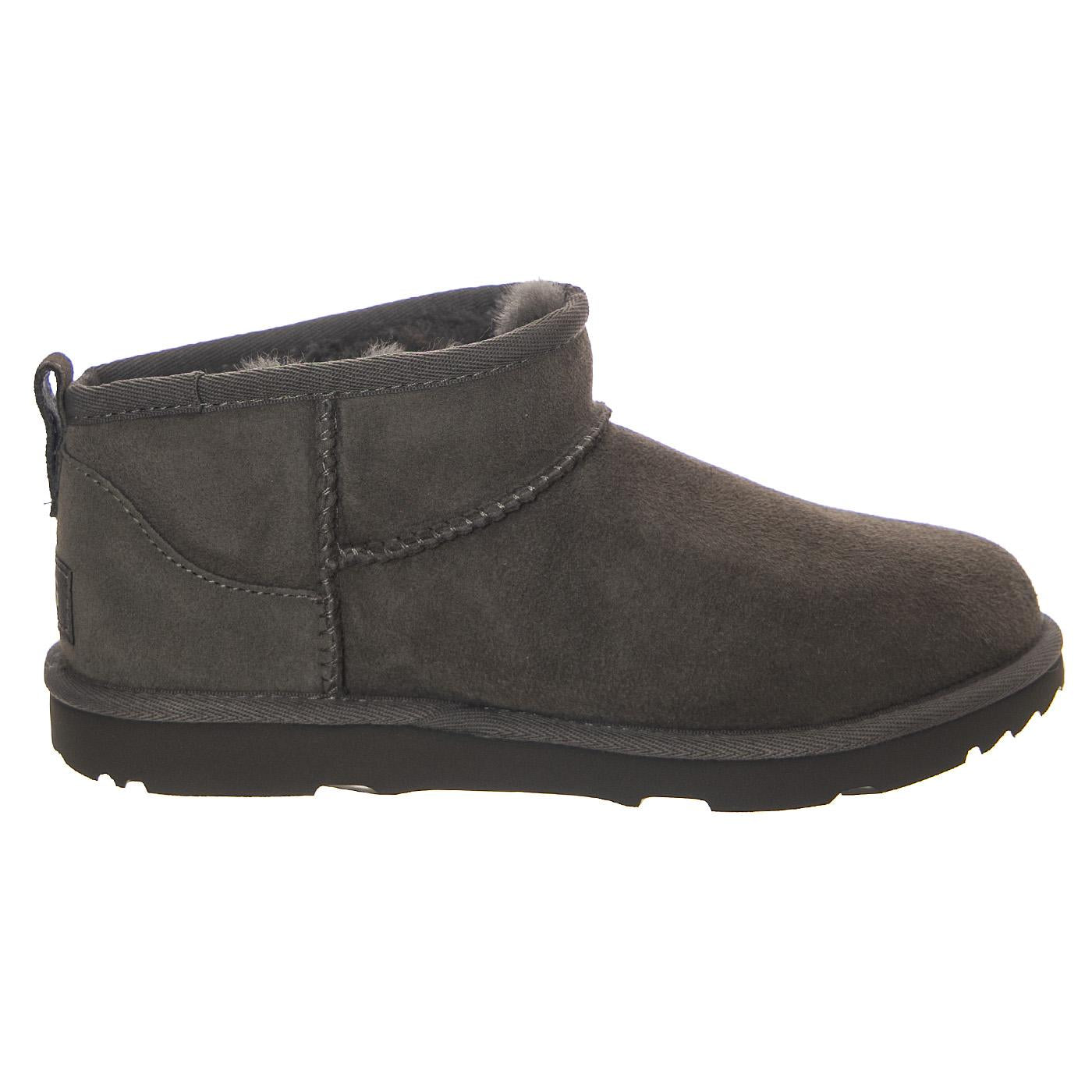 Kids' Classic Ultra Mini Grey Boots - Stivaletti Bambino Grigi 1130750K-GREY  UGG 