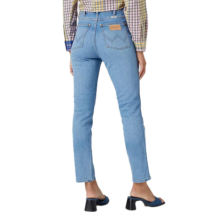 Walker No Intention Denim Pants - Pantaloni Denim Jeans Donna Blu W2HC68228  WRANGLER 