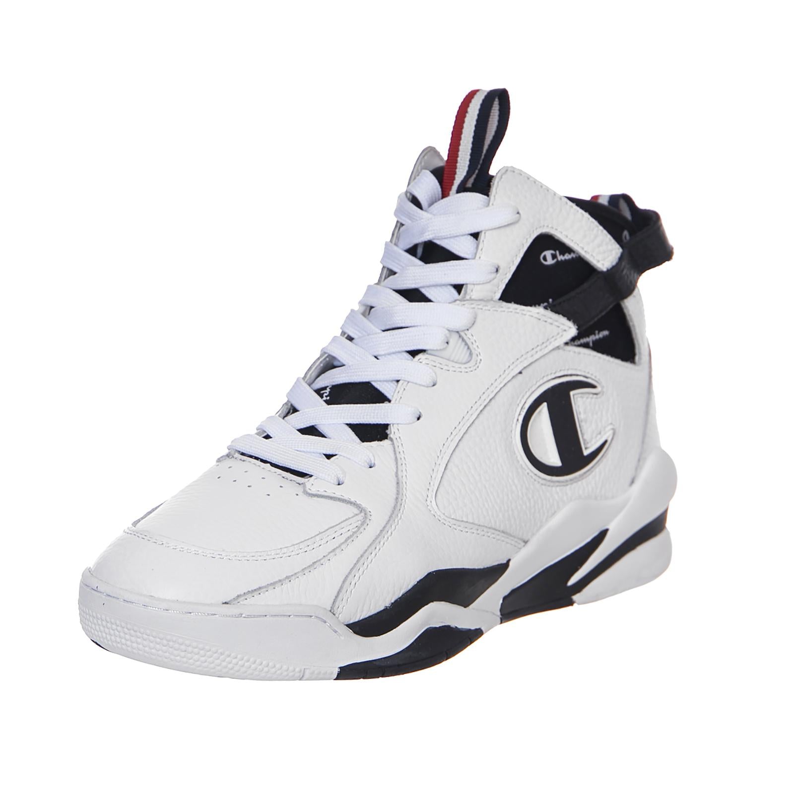 High Cut Shoe ZONE 93 HIGH LEATHER White S20533-WHT  CHAMPION 
