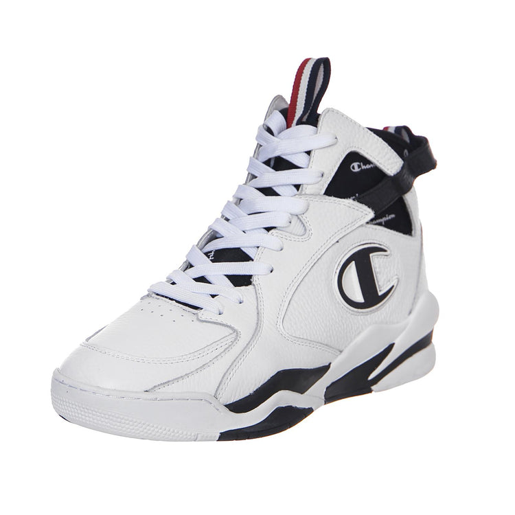 High Cut Shoe ZONE 93 HIGH LEATHER White S20533-WHT  CHAMPION 