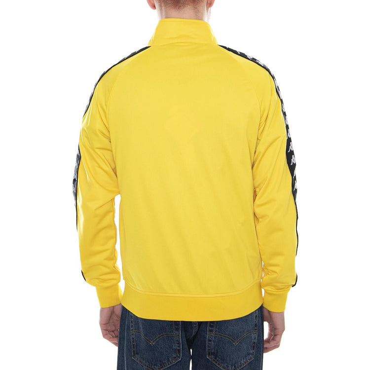 222 Banda Anniston Slim - Yellow Mustard/Black - Giacca Mezza Stagione 98113_4  KAPPA 