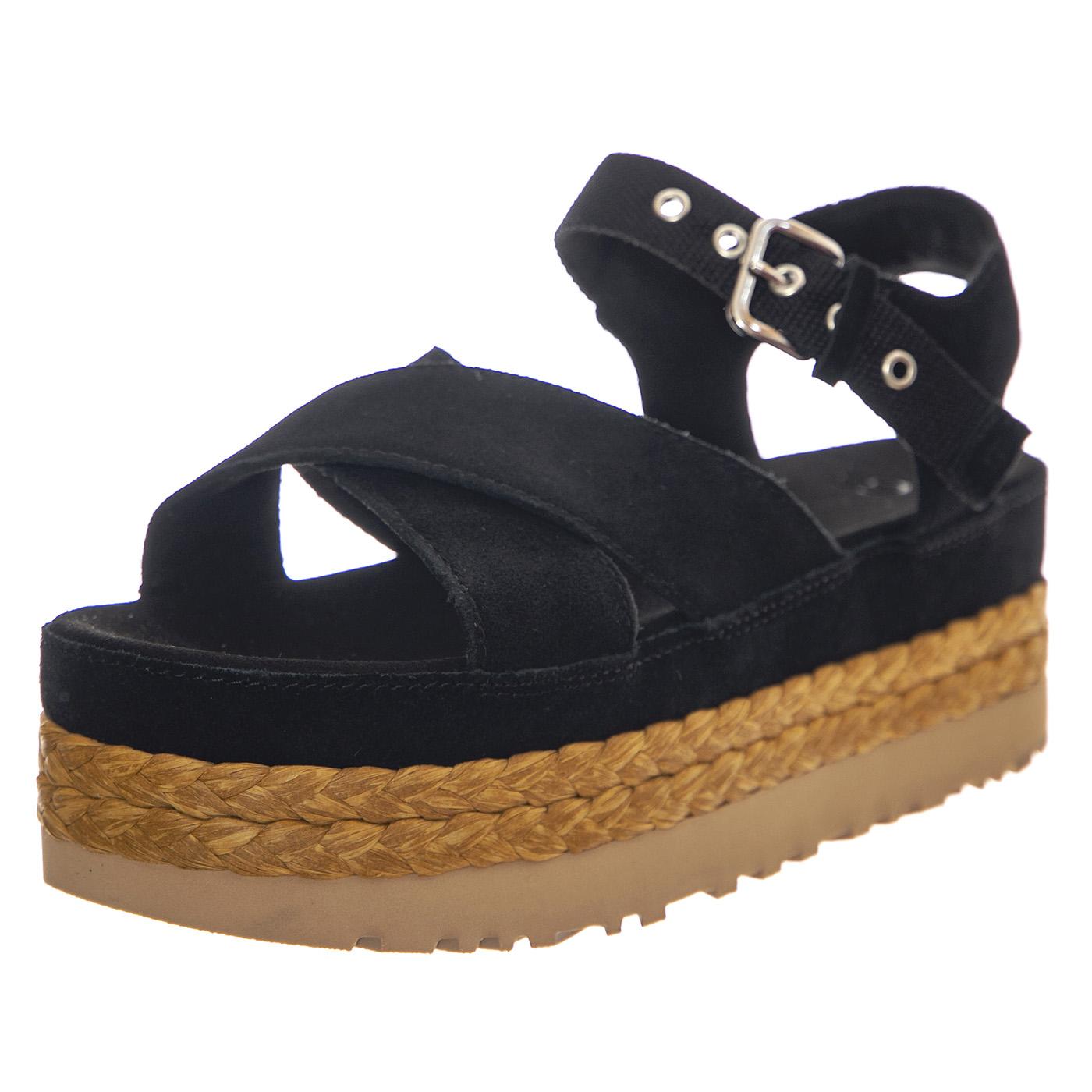 Aubrey Ankle Black - Sandali Donna Neri UGSAUBABLK1152711W  UGG 