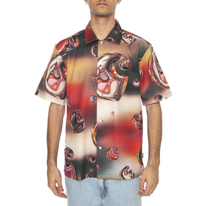 S/S Solar Chrome Shirt Solar Chrome - Camicia Maniche Corte Uomo Multicolore I035155.32LXX . CARHARTT WIP 