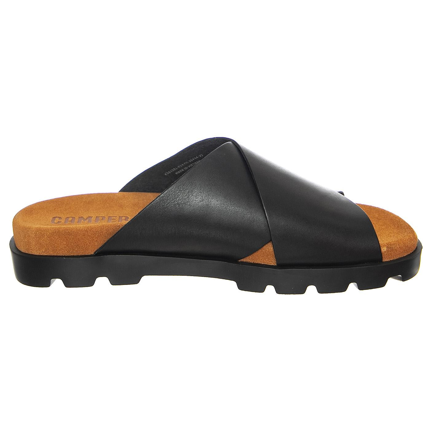 Crucero Negro / Brutus Sandals Negro - Sandali Donna Neri K201321-014  CAMPER 
