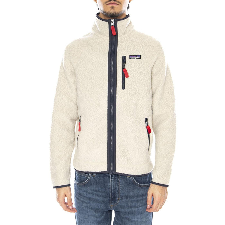 M's Retro Pile Jkt PNSM - Giacca Uomo Pile Bianca 22801 PNSM PATAGONIA 