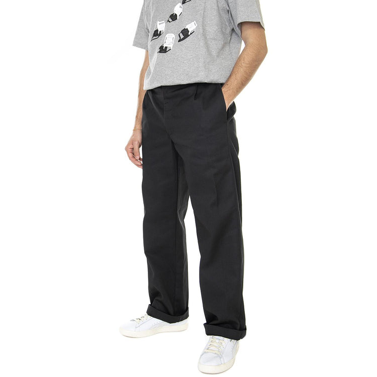 HIGHSNOBIETY X DICKIES Pant Black - Pantaloni Uomo Neri DK0A4XXMBLK1  DICKIES 