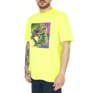 M Graphic T-Shirt Led Yellow - Maglietta Girocollo Uomo Gialla NF0A823Y8NT1  THE NORTH FACE 