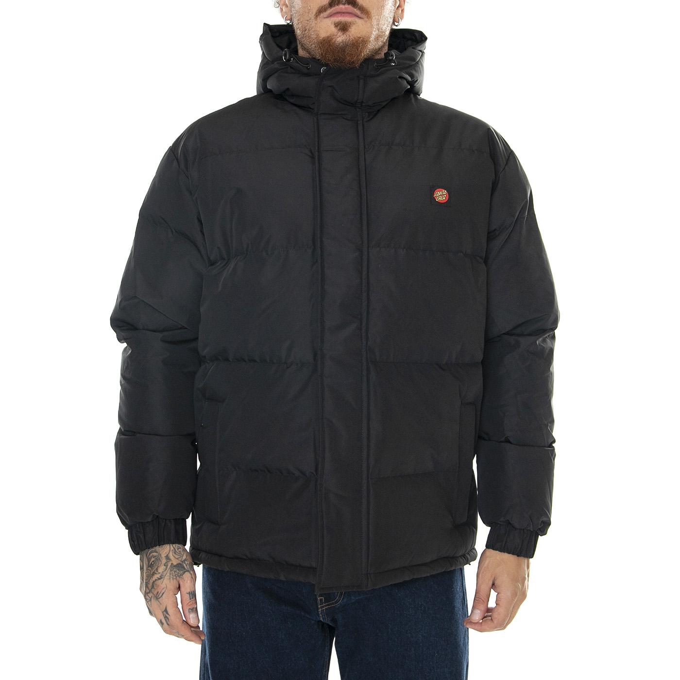 M' Pillar Jacket Black - Giacca Invernale Uomo Nera Pillar Jacket Black  SANTA CRUZ 