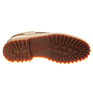 Auth Boat Shoe Light Beige Nubuk - Mocassini Uomo Beige TB0A2PD QEN71 TIMBERLAND 