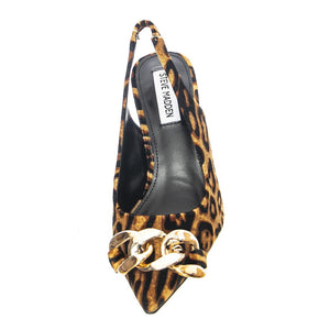 Womens Jazzily Leopard Velvet Sandals SMSJAZZILY-LEO  STEVE MADDEN 