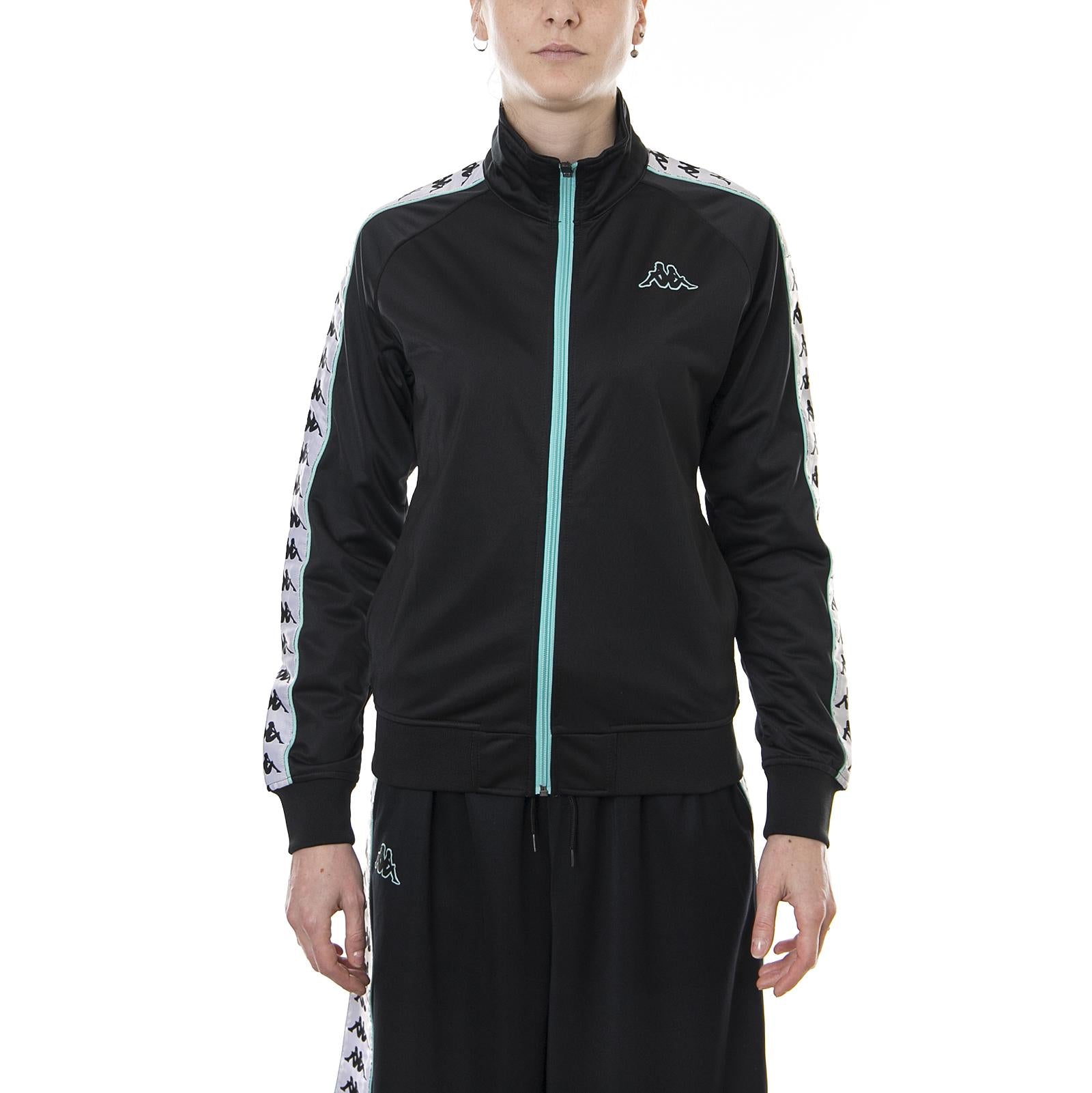 222 BANDA WANNISTON SLIM Black-White-Turquois 301PSC0-A38  KAPPA 