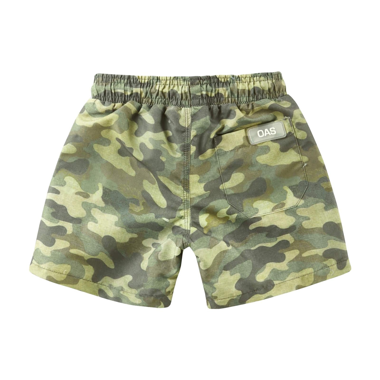 Kids Swim Trunks - Camo - Costume da Bagno Bambino Camo 01-5001-61-01-5001-61 . OAS 
