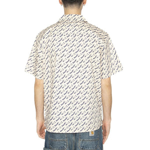 Breaker S/S Woven Top - Camicia Maniche Corte Uomo Multicolore BU00158-NATUR  HUF 