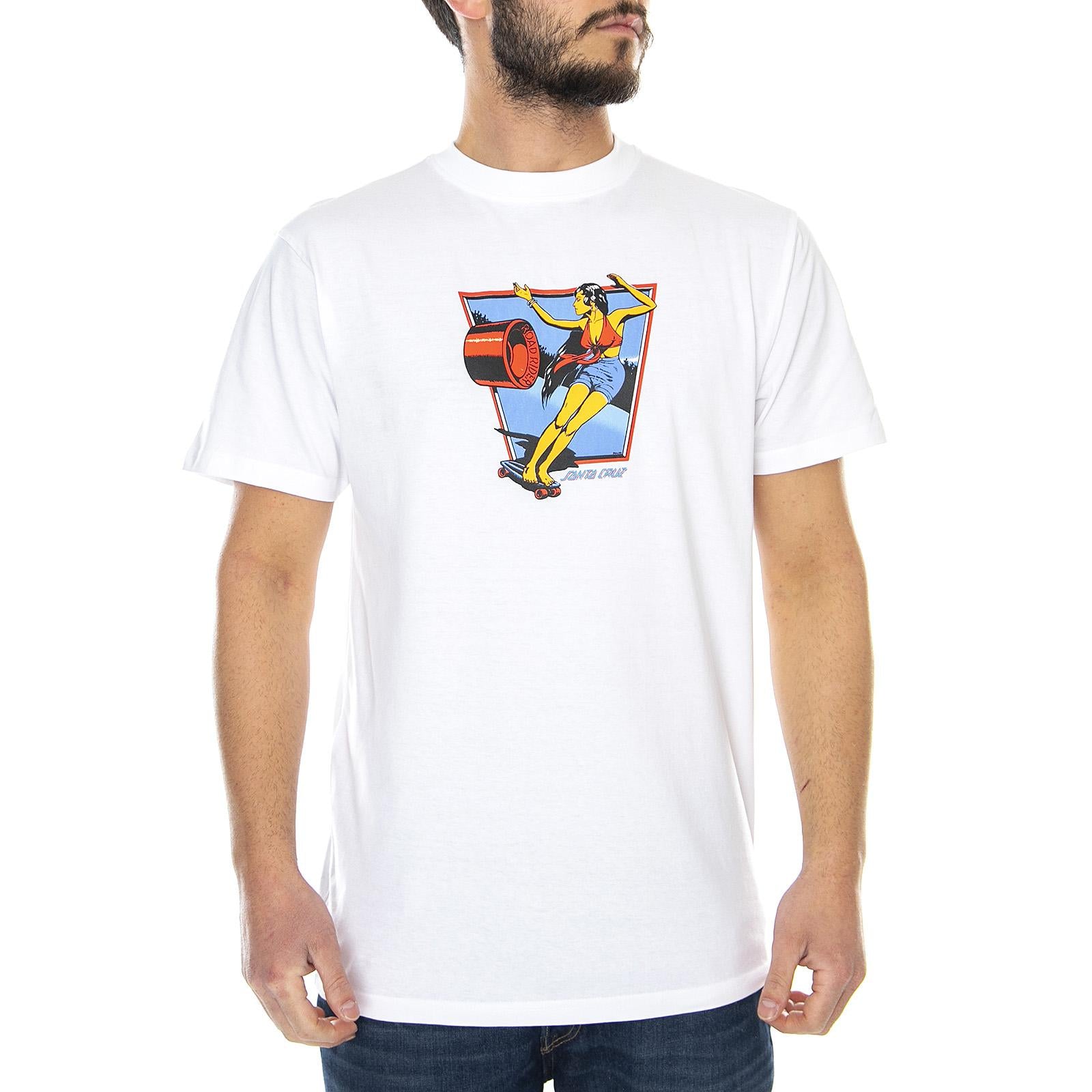  Dolly T-Shirt White  SANTA CRUZ 