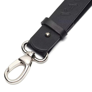 Edwin Leather Pant Hanger - Portachiavi Nero I020863.89.00.06 . EDWIN 