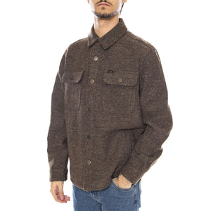 Overshirt Brwon Jaspe - Giacca Sovracanicia Uomo Marrone 112371313  LEE 