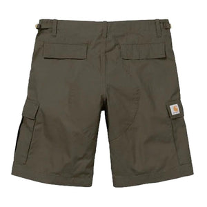 Aviation Short Cypress /rinsed - Bermuda Uomo Verdi I028245-6302  CARHARTT WIP 