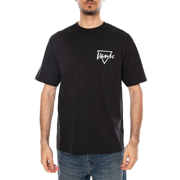 PALM DRIVE SS TEE - Maglietta Girocollo Uomo Nera VN000SXE BLK1 VANS 