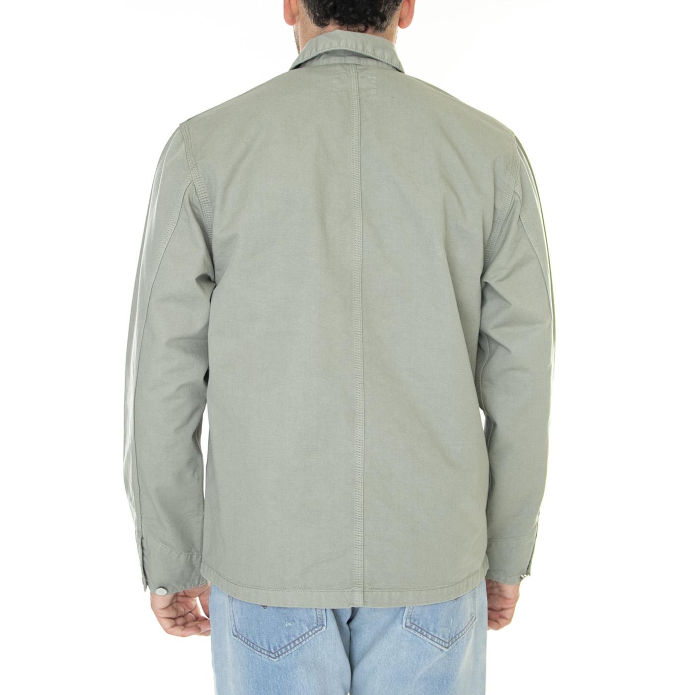 Michigan Coat Yucca Garment Dyed - Giacca Estiva Uomo Verde I024849-1CTGD  CARHARTT WIP 