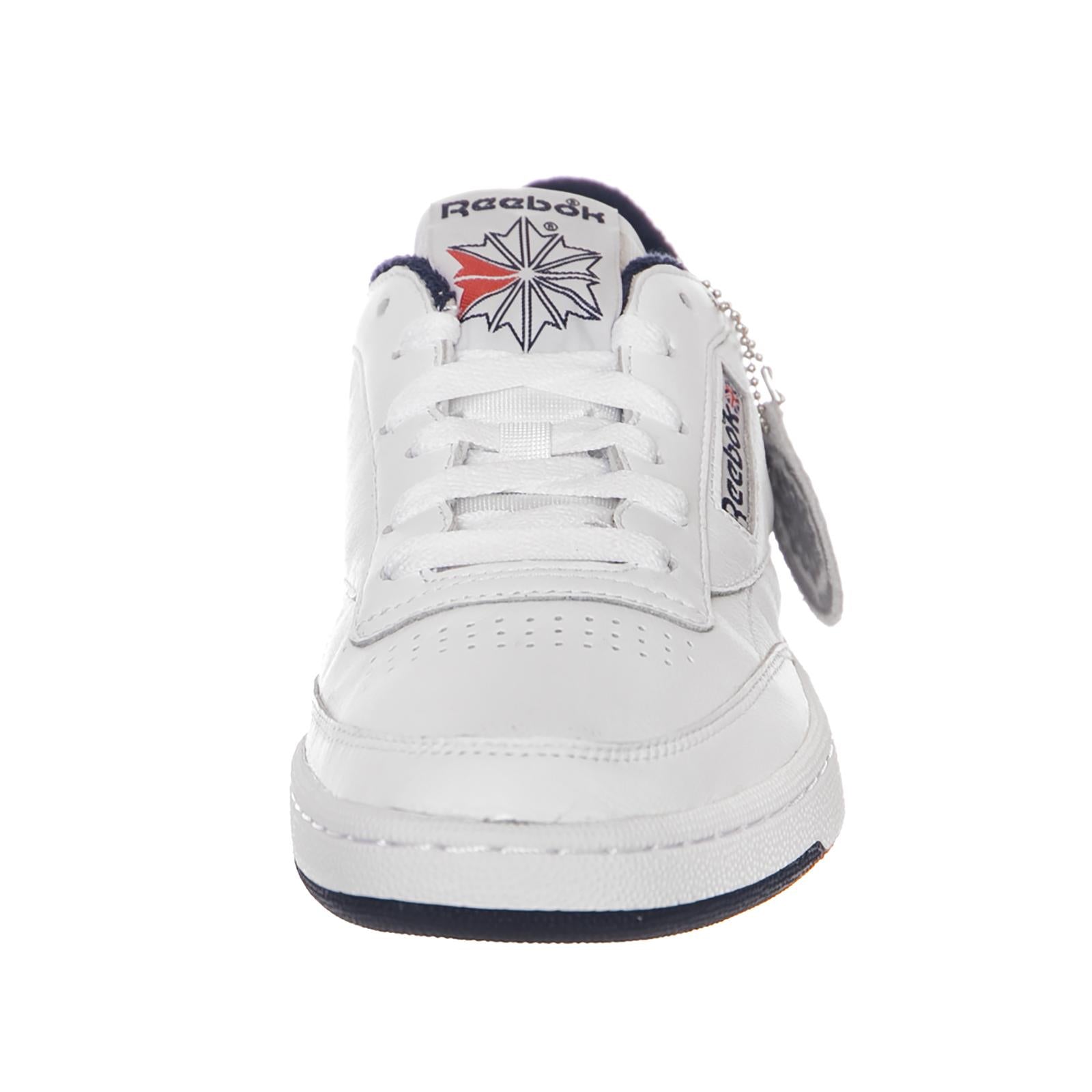 CLUB C 85 ARCHIVE WHITE/COLLEGIATE NVY CN0646  REEBOK 