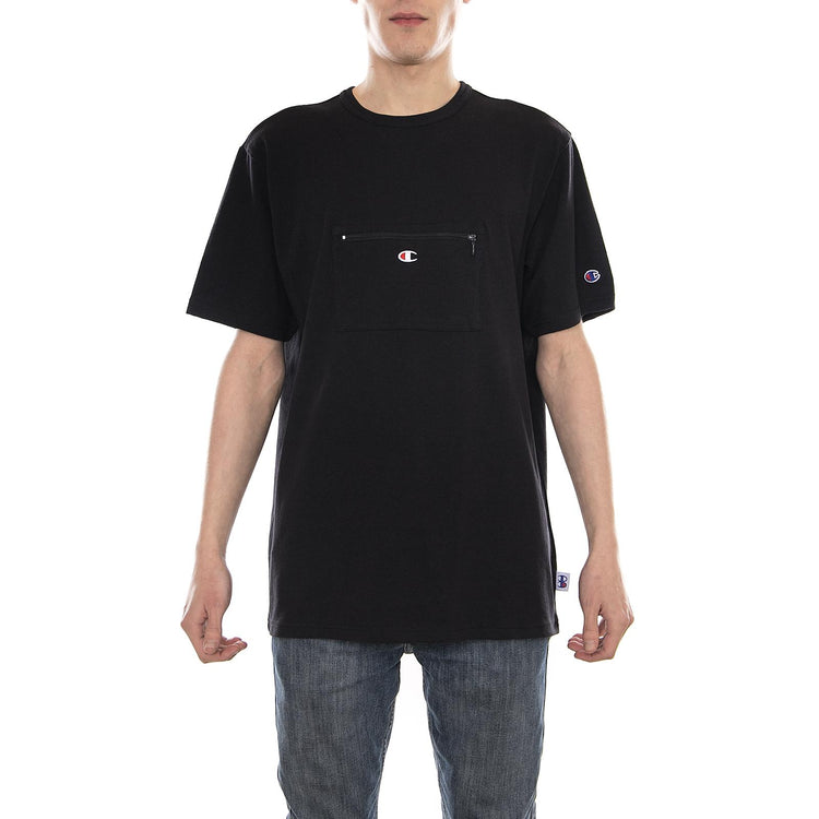 BEAMS X CHAMPION Crewneck T-Shirt Black 211877-NBK  CHAMPION 