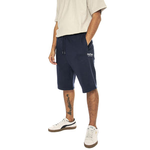 Hudson Script Sweat Short Navy Blazer - Bermuda in Felpa Uomo Blu PFD0361-203  PENFIELD 