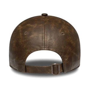 Female Worn PU 9Twenty® New York Yankees Brown - Cappellino con Visiera Donna Marrone 60758952 BRS NEW ERA 