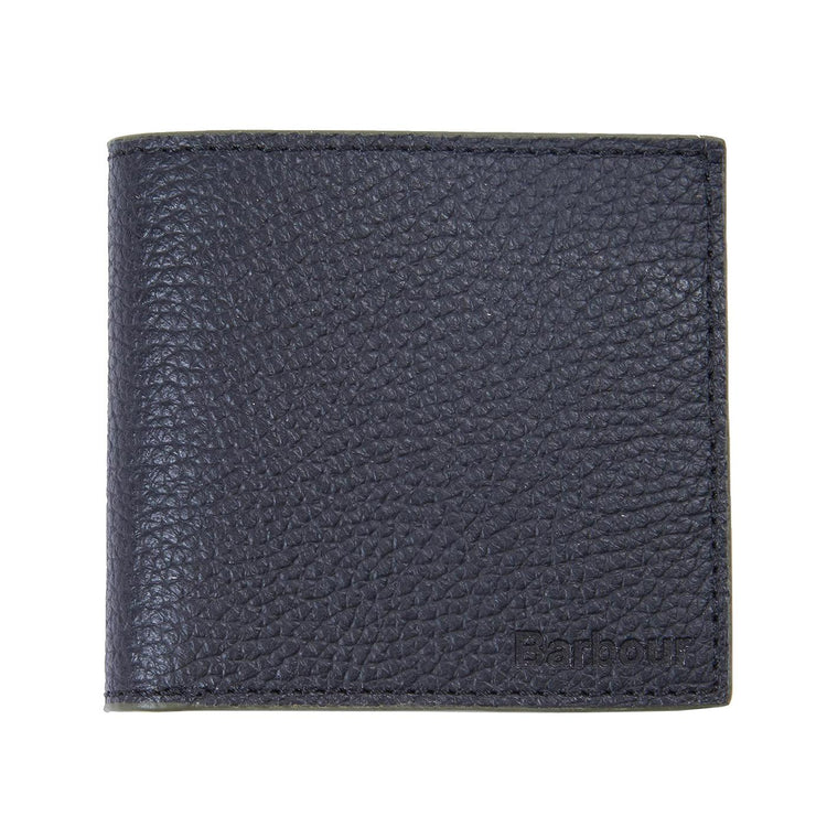 Colwell Leather Billford Wallet Black - Portafogli Nero MLG0021-BK11  BARBOUR 