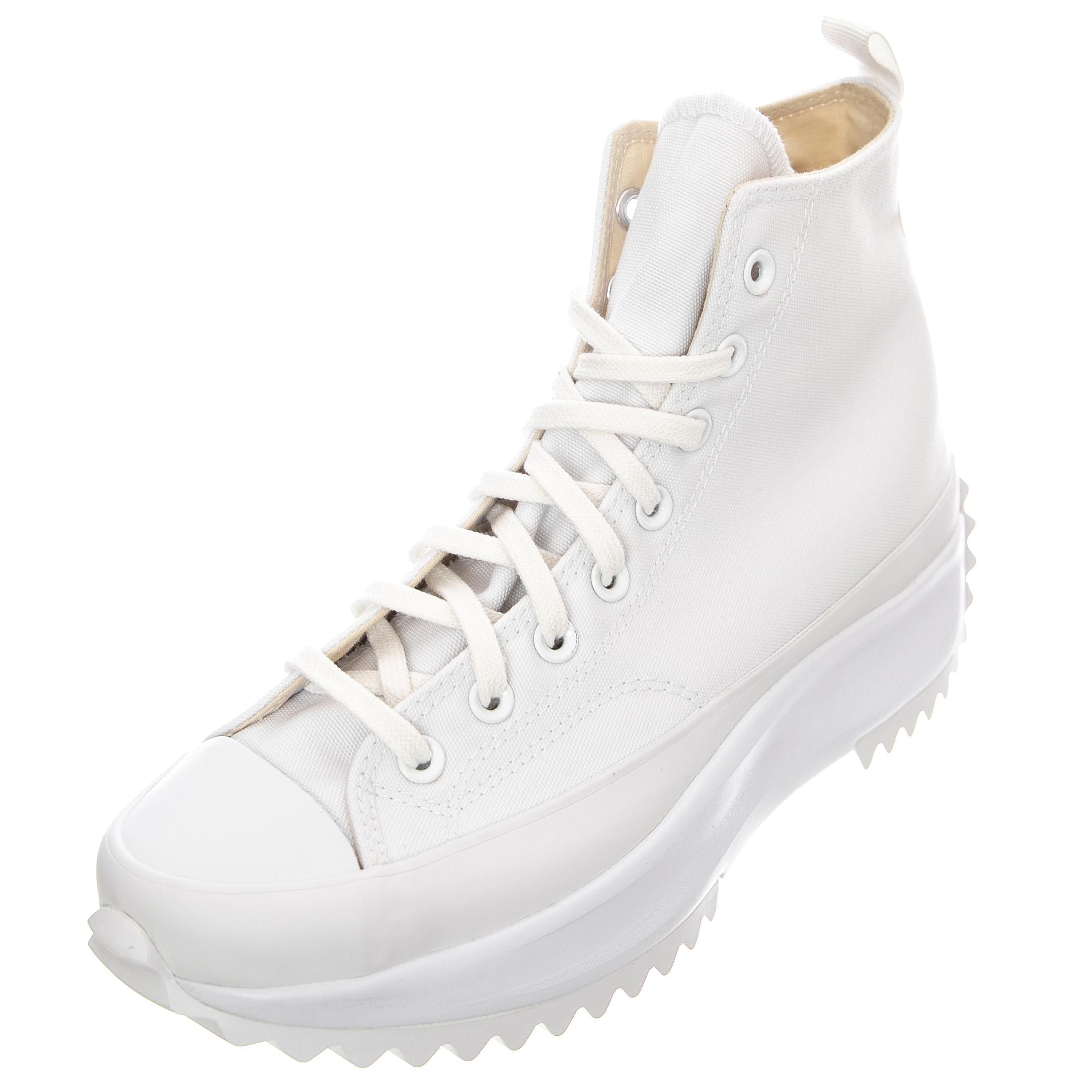 Run Star Hike Shoes - White / White / White - Scarpe Stringate Profilo Alto Uomo Bianche UK 9 170777C-184  CONVERSE 
