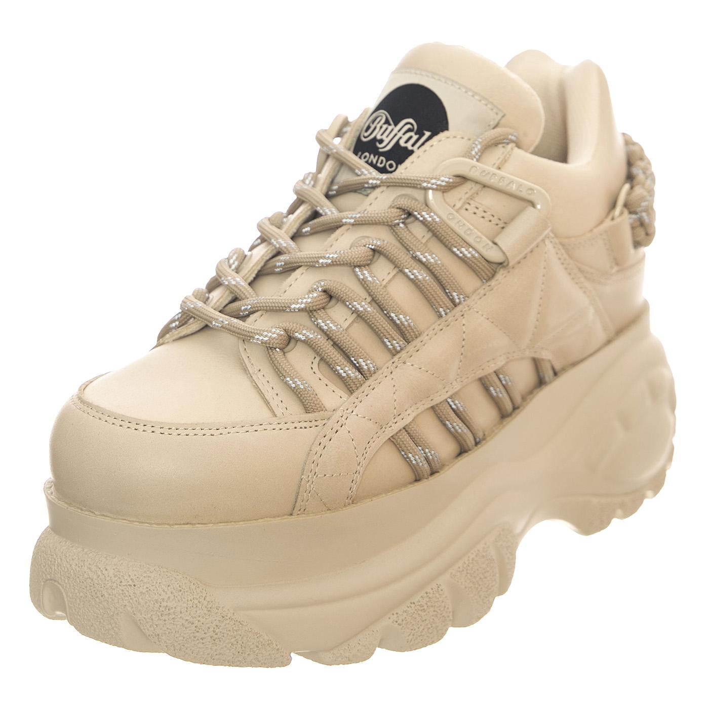 Buffalo Plateau Cream- Scarpe Basse Donna Crema BFL1352-14  BUFFALO 