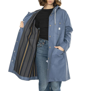 Women's Lee® x STUTTERHEIM Chore Raincoat - Giacca Donna Blu 112361898  LEE 