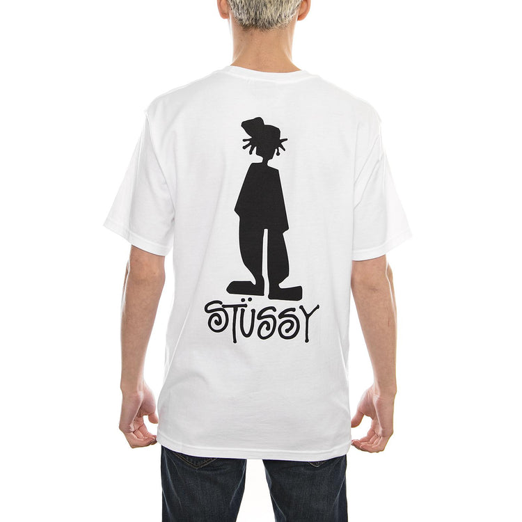 RAGGAMON TEE WHITE 1904191-WHITE  STUSSY 