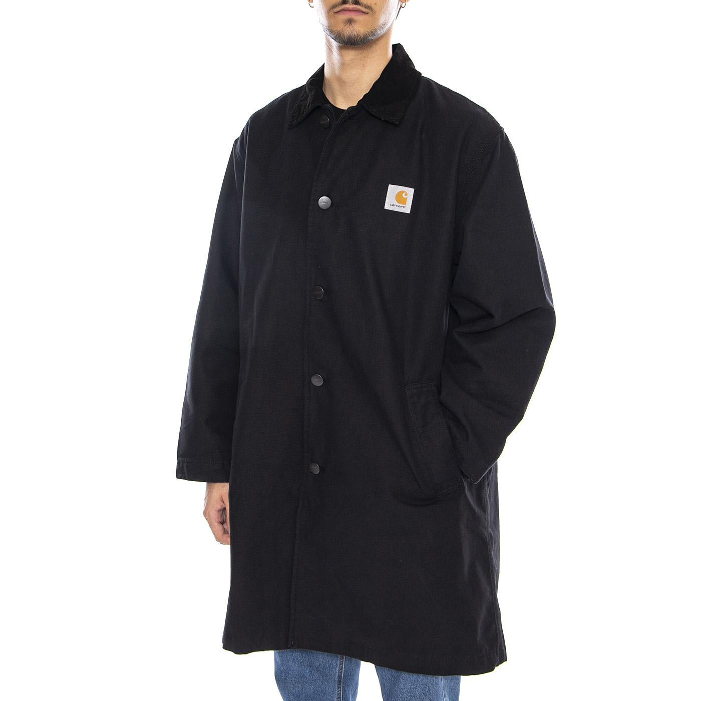 Webster Coat Black - Giacca Uomo Nera I035618.00E02  CARHARTT WIP 