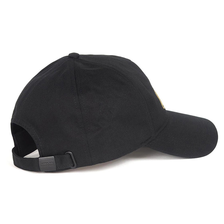 Endurance Black Baseball Hat MHA0718-BK11-FW21  BARBOUR INTERNATIONAL 