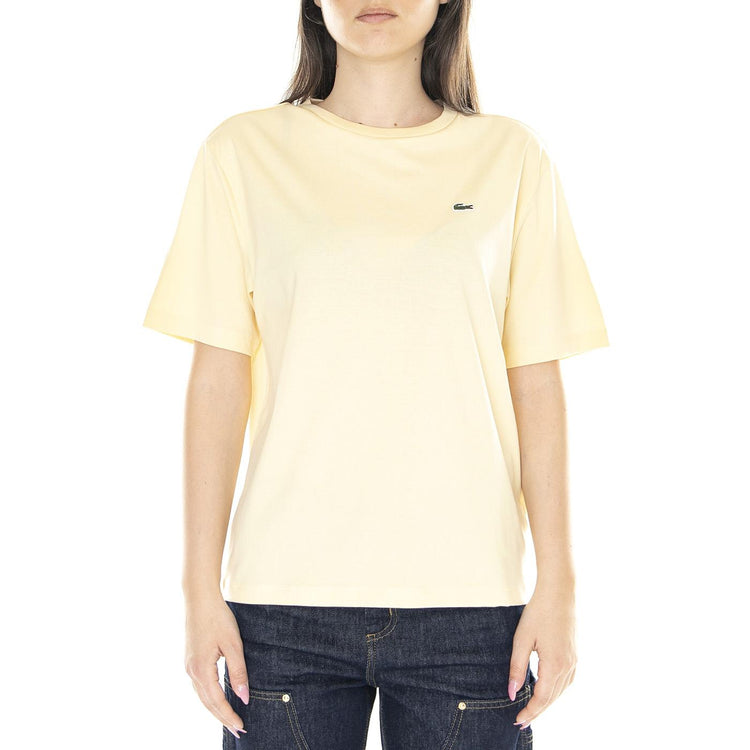 W' T-Shirt XB8 Yellow - Maglietta Girocollo Donna Gialla TF5441-XB8  LACOSTE 