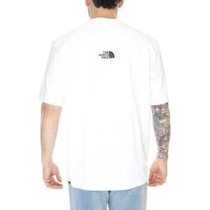 M Graphic T-Shirt TNF White - Maglietta Girocollo Uomo Bianca NF0A823YFN41  THE NORTH FACE 